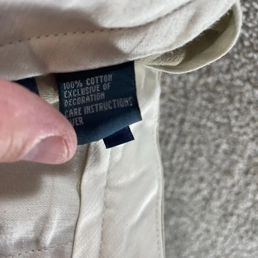 Polo Ralph Lauren‎ Pants Mens 34x29 Tan Preston Pant Classiccore Normcore Preppy